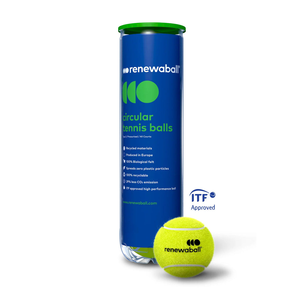 4 balles de tennis Renewaball 